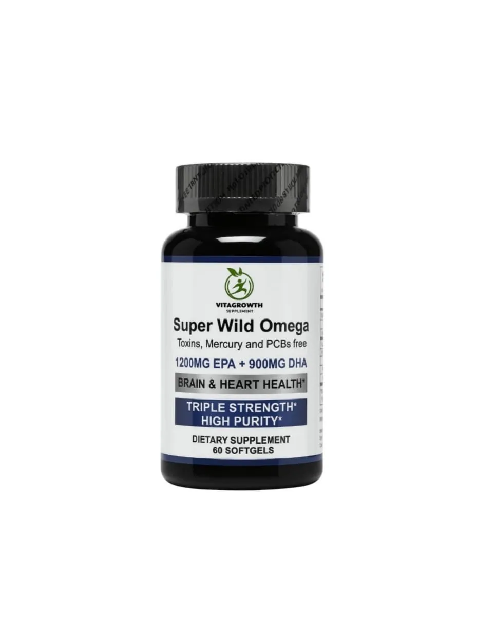 Vitagrowth Super Wild Omega 2000mg 60 softgels