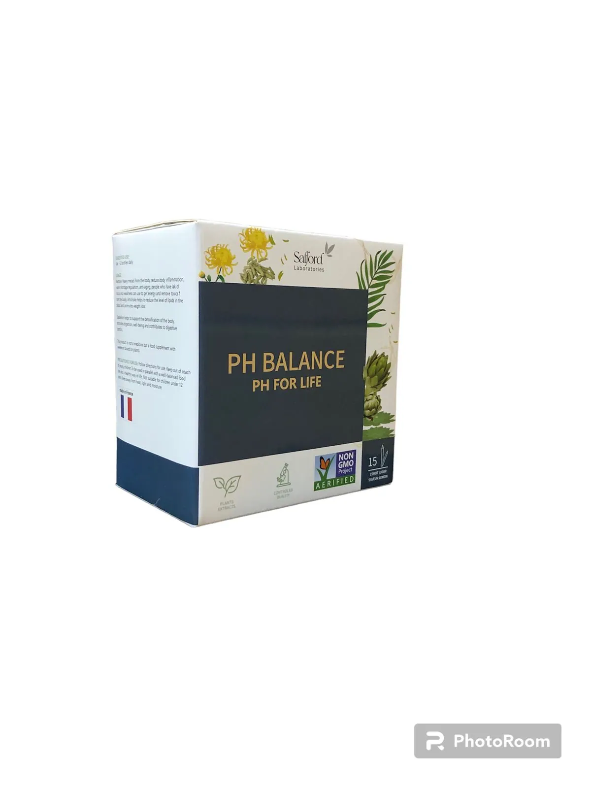 Safford PH Balance shots bottle 15 count