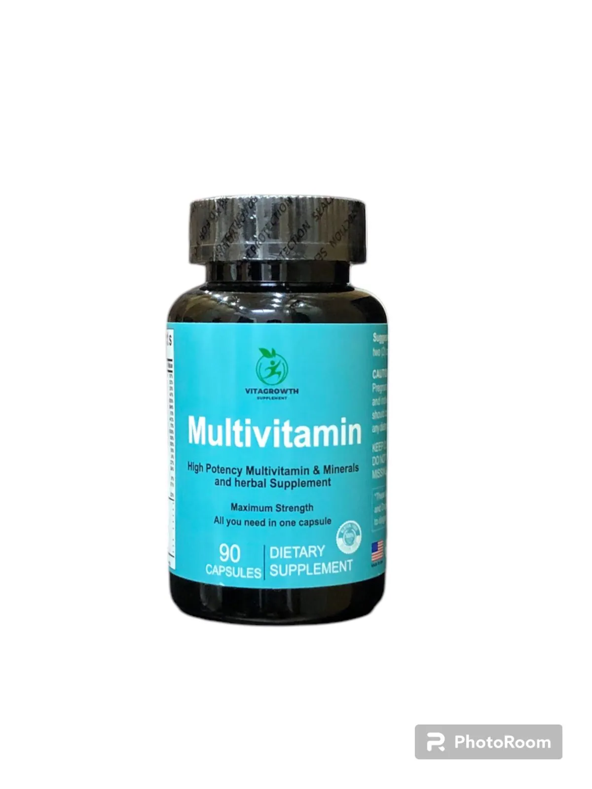 Vitagrowth Multivitamin all in one 90 caps tablet stack