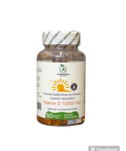 Vitagrowth Vitamin D10000+k2 60softgels