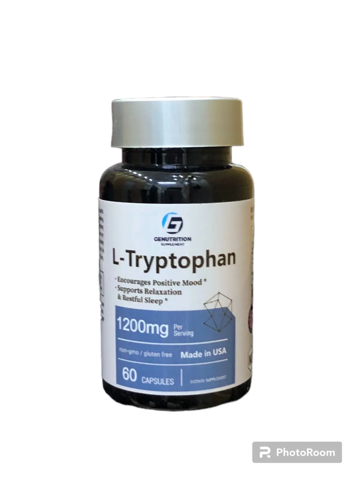 Genutrion L‑Tryptophan 1200mg capsules