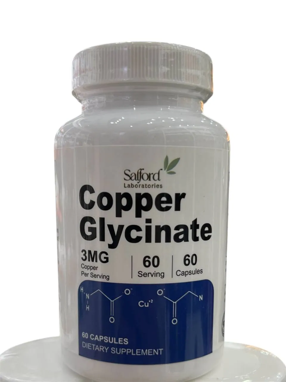 Safford Copper Glycinate 3 mg tablets