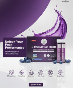 Vitagrowth Lcarnitine 3700 mg shots Buy two get one free