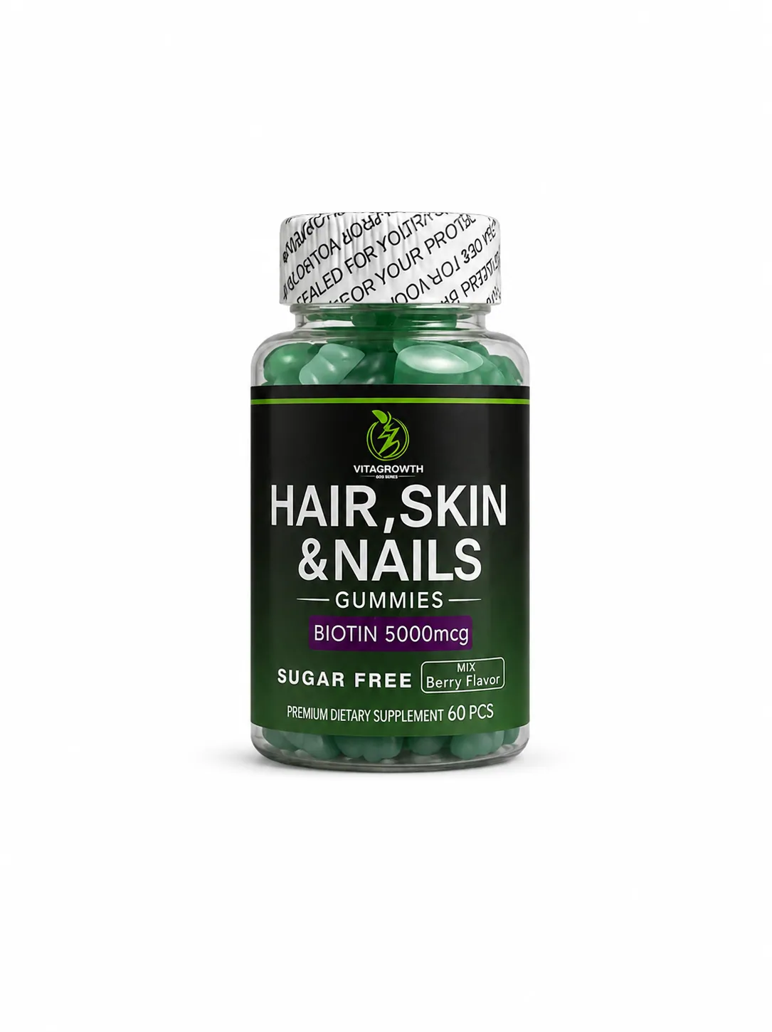 VITAGROWTH Hair Skin Nails 60 gummies