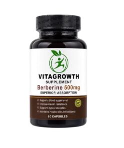 VITAGROWTH BERBERINE 500mg (60 capsules)