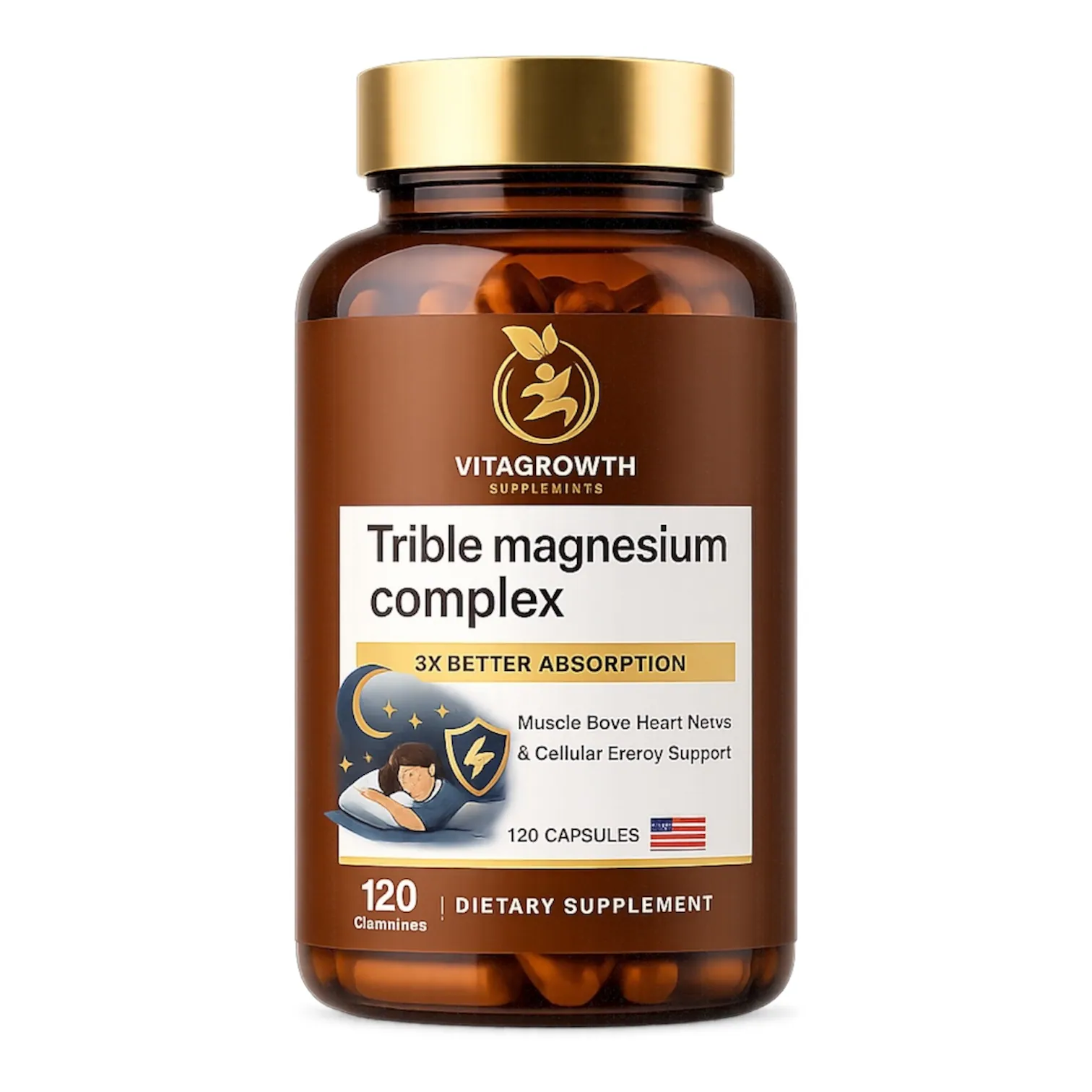 VITAGROWTH Magnesium Complex 1400mg capsules