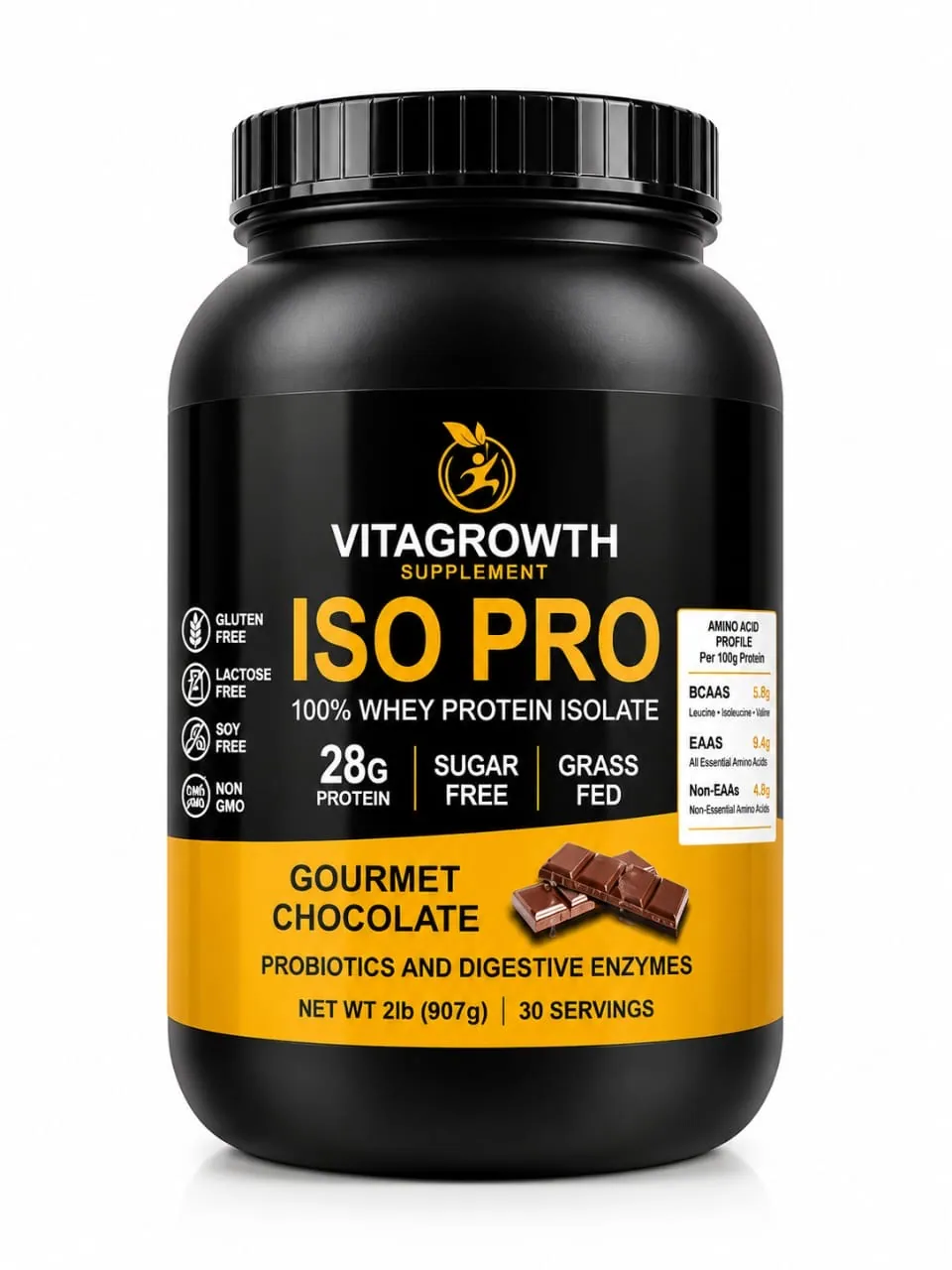 VITAGROWTH ISO PRO GUORMET CHOCOLATE 2lb